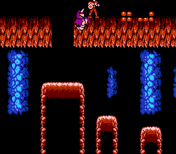 敵を足場にマップ外に