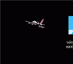 飛行機がずれる