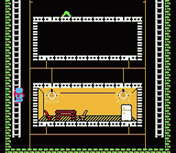 このハシゴから狙う