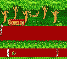 後ろにめり込んでいる