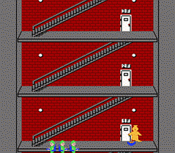 画面外まで降りる