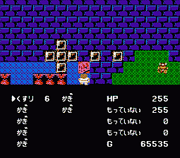 城で薬を手に入れる