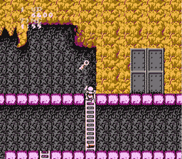 はしごでカギget