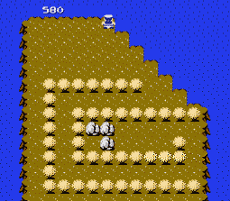 この位置から入水