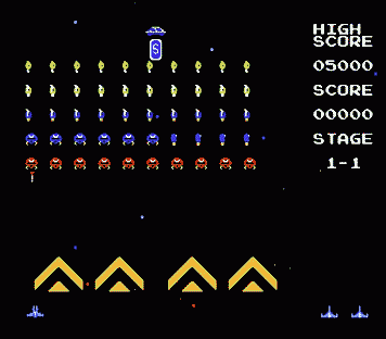 ゲーム中の画面